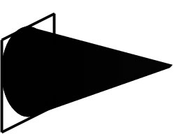 The Black Square and the Cone: The true intent determines their form